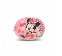 Disney Minnie Mouse Garden-Porte-Monnaie Pill, Rose, 12 x 8,5 cm