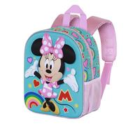 Disney Minnie Mouse Greet-Sac à dos 3D Elite, Turquoise, 25 x 30 cm, Capacité 7 L