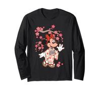 Disney Minnie Mouse in Kimono Cherry Blossoms Spring Sakura Manche Longue