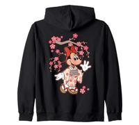 Disney Minnie Mouse in Kimono Cherry Blossoms Spring Sakura Sweat à Capuche