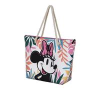 Disney Minnie Mouse Island-Sac de Plage Soleil, Multicolore, 52 x 37 cm
