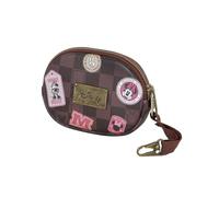Disney Minnie Mouse Journey-Porte-Monnaie Pill, Brun, 12 x 8,5 cm