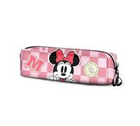 Disney Minnie Mouse Journey-Trousse Carré Fan 2.2, Rose, 22 x 9 cm