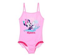 Disney Minnie Mouse Maillot de bain fille | Petits cadeaux pour enfants | Maillot de bain Mickey Mouse | Une pièce | Indispensable pour les vacances | Bikini | Natation, Rose, 104