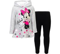 Disney Minnie Mouse Mickey Mouse Sweat à capuche en polaire et leggings Ensemble pour tout-petits et grands enfants