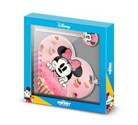 Disney Minnie Mouse Muffin-Journal Coeur + Stylo, Rose