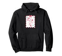 Disney Minnie Mouse Oh My PJs Cozy Christmas Holiday Stamp Sweat à Capuche