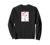 Disney Minnie Mouse Oh My PJs Cozy Christmas Holiday Stamp Sweatshirt