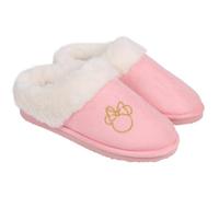 DISNEY Minnie Mouse Pantoufles antidérapantes pour femmes, chaudes, douces et fourrées (Minnie Mouse, 40-41, Système Taille Chaussures EU, Adulte, Femme, Numérique (intervalle), Moyen, 40, 41)
