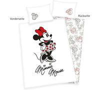 Disney Minnie Mouse Parure de Literie Bébé 100 x 135 cm 100% Coton 2 Pièces