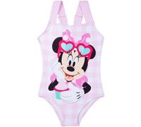 Disney Minnie Mouse | Peppa Pig Maillot de Bain Fille, Maillot de Bain 1 Piece avec Nœud et Bretelles, Extensibles et Confortable, Ete Cadeau Fille