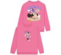 Disney Minnie Mouse Pull Fille, Sweat Enfant Fille Minnie, Pull Enfant en Coton, 5-6 Ans