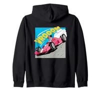 Disney Minnie Mouse Racing Team "VROOOM" Race Car Driver Sweat à Capuche
