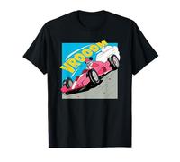 Disney Minnie Mouse Racing Team "VROOOM" Race Car Driver T-Shirt