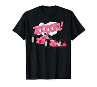 Disney Minnie Mouse Racing Team "ZOOOOM!" Race Car Driver T-Shirt