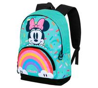 Karactermania Minnie Hs Fan 3.0 Rainbow 23l 41x31x18 Cm Backpack Bleu Enfants