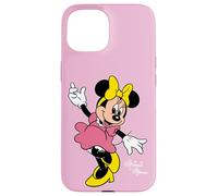 Disney Minnie Mouse Retro Character Sweet Pose Trip Matching Coque pour iPhone 15