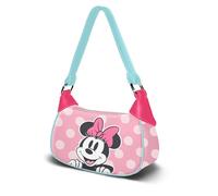 Disney Minnie Mouse Ribbon-Sac Fancy Casual, Rose, 21,5 x 14,5 cm