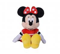 Simba Disney Peluche Minnie 35 cm Noir/Rouge/Jaune – À partir de 0 mois