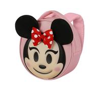 Disney Minnie Mouse Send-Sac à Dos Emoji, Rose, 22 x 22 cm, Capacité 4 L