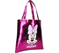 Disney Minnie Mouse Shopper - sac de transport stylé en rose métallique