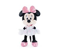 Disney - Minnie Mouse, Sparkly Minnie, 25cm, câlin, Peluche, à partir de 0 Ans
