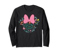Disney Minnie Mouse Spring Into The Season Flower Icon Manche Longue