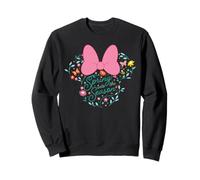 Disney Minnie Mouse Spring Into The Season Flower Icon Sweatshirt