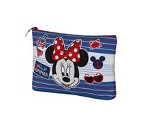 Disney Minnie Mouse Summer-Trousse de Toilette Soleil, Bleu, 30 x 22 cm