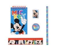 Disney Minnie Mouse & Super Wings Ensemble de papeterie 10 pièces pour la rentrée scolaire à partir de 3 ans