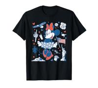 Disney Minnie Mouse USA Americana Collage 4th of July 250th T-Shirt