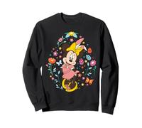 Disney Minnie Mouse with Bunny Ears and Easter Egg Spring Sweatshirt