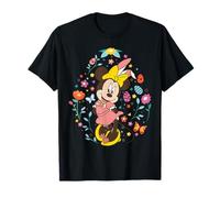 Disney Minnie Mouse with Bunny Ears and Easter Egg Spring T-Shirt