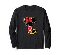 Disney Minnie Numbers "1" First 1st Birthday Party Gift Manche Longue