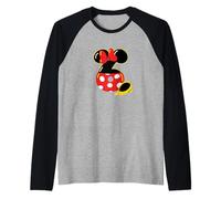 Disney Minnie Numbers "6" Sixth 6th Birthday Party Gift Manche Raglan