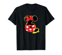 Disney Minnie Numbers "6" Sixth 6th Birthday Party Gift T-Shirt