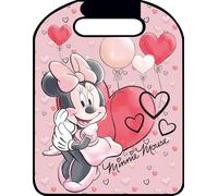 Disney Minnie Protection de siège de Voiture en PVC, Rose, universale