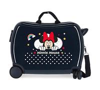 Disney Minnie Rainbow Valise pour enfant Bleu 50 x 38 x 20 cm rigide ABS Fermeture à combinaison latérale 34 L 2,98 kg 4 bagages à main