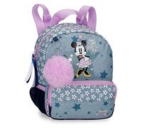 Disney Minnie Style Sac à Dos de Marche Bleu 19x23x8 cms Polyester 3,5L