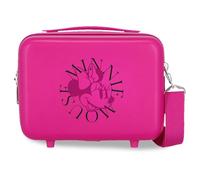 Disney Minnie Teen Nececer Adaptable Rose 29 x 21 x 15 cm Rigide ABS 9,14 L 0,8 kg, Rose, Talla única, Nécecer Adaptable