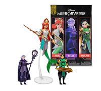 Disney Mirrorverse Mulan Lot de 3 Figurines Belle (fracturée) 12,7 cm et Ariel 17,8 cm