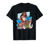 Disney Moana 2 Oceania Wayfinder Big Crew Panel T-Shirt