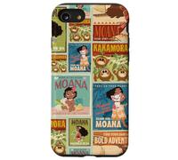 Disney Moana and Kakamora Retro Vintage Style Art Collage Coque pour iPhone SE (2020) / 7 / 8