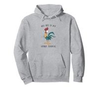 Disney Moana Hei Hei Is My Spirit Animal Portrait Sweat à Capuche