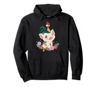 Disney Moana HeiHei Rooster Pua Flowers Sweat à Capuche