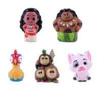 Disney Moana Lot de 5 seringues pour bébé avec Seau de Rangement pour bébé et Enfant