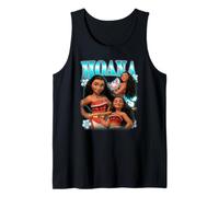 Disney Moana Multipose Collage Distressed Portrait Débardeur