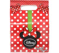 Disney - moderne "Minnie Mouse" Sacs de fête pack de 6 SG29738 (taille unique) (Rouge/Blanc)