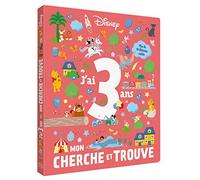 Walt Disney – Mon Cherche et Trouve : J'ai 3 ans – Livre-jeu cartonné