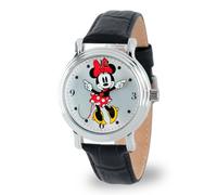 Disney Montre analogique pour Femme à Quartz Japonais avec Bracelet en Cuir NEW001878